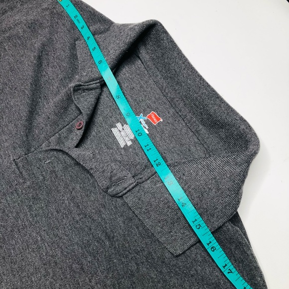 Bundle of 6 Hanes Mens Collared Grey Shirts, Office Casual, Work, XL - Picture 5 of 14